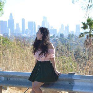 Embroidered Off the Shoulder Blush Top
